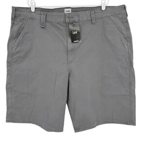 Lee Workwear Men's Painters Grey Pocket Tool Heavy Duty Carpenter Shorts 46 NWT